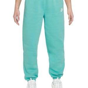 Kids Nike Loose Fit Joggers, Mint Green
